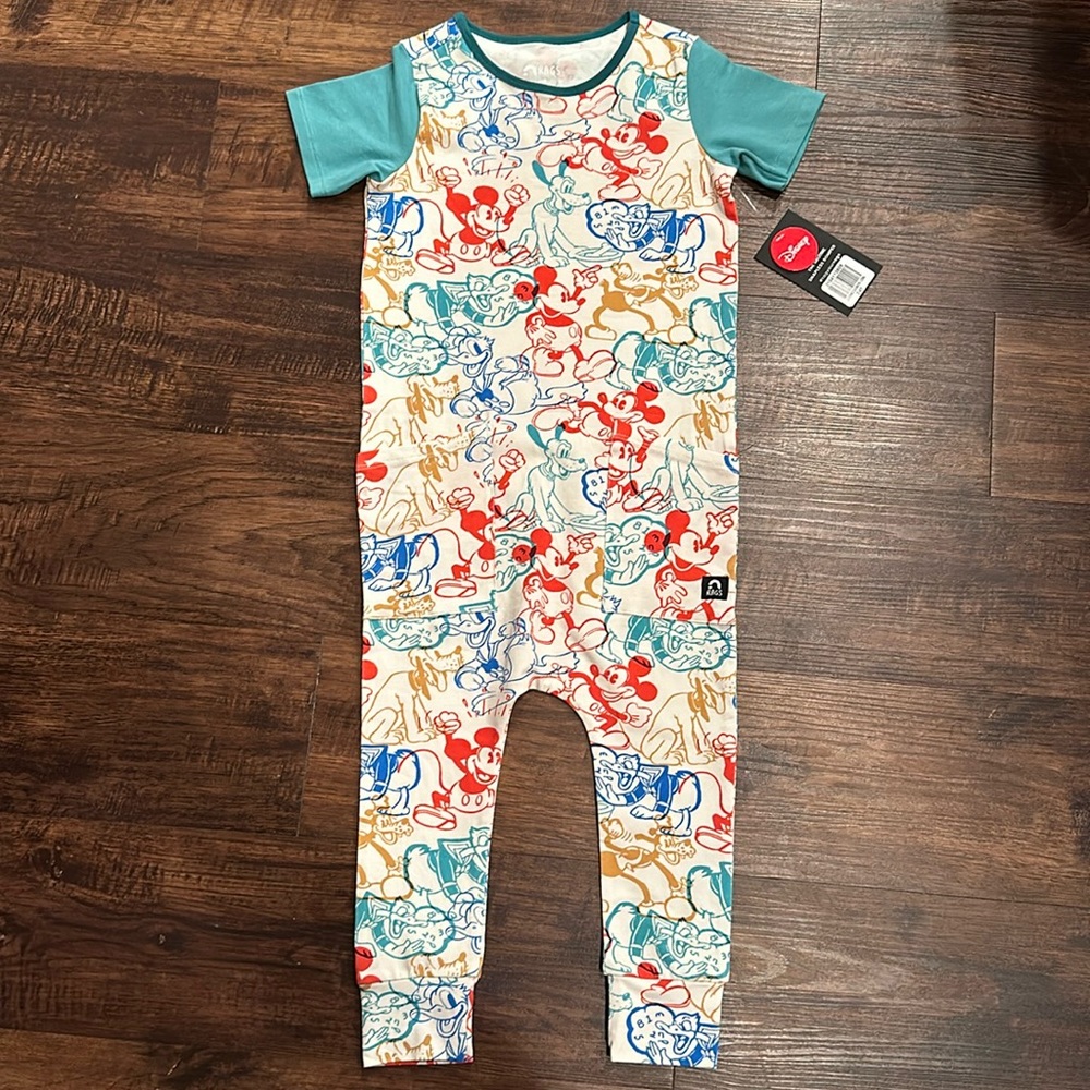 Rags to Raches Mickey romper